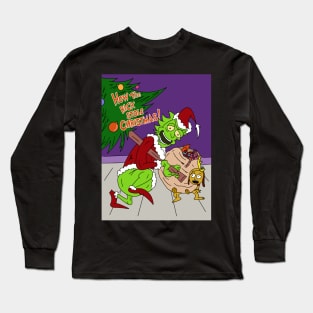 Mr Sanchez steals Christmas Long Sleeve T-Shirt